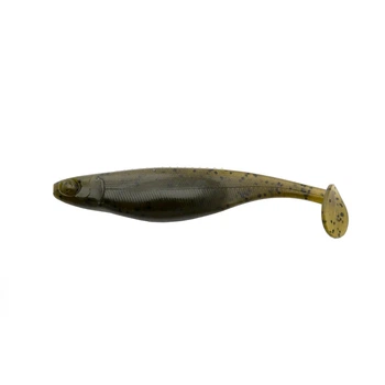 Виброхвост Bait Breath Harapan Shad 10 см мягкий силикон #HS02 Greenpumpkin/Seed 6 шт