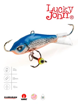 Балансир Lucky John BALTIC 50 мм 45 г морозостійкий пластик колір 45H