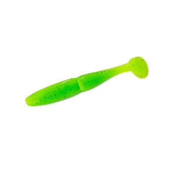 Віброхвіст Intech Slim Shad 5" 03 Orange Head Chart м'який 5 шт