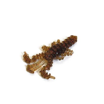 Приманка Bait Breath Mosya 1,5" силіконова #142 Green Pumpkin/Black 14 шт