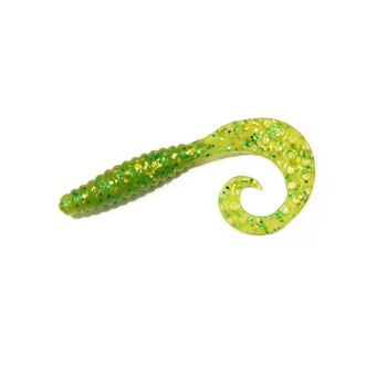 Твистер Bait Breath Curly Grub 4,5" Ur200 силикон 8 шт