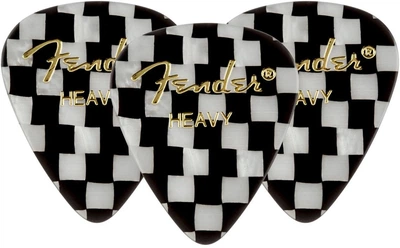 Набір медіаторів Fender 351 Shape Premium picks Checker Heavy (3 picks)