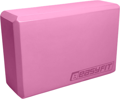 Блок для йоги EasyFit EF-1818-P Розовый (56000910)