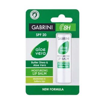 Универсальный бальзам для губ с SPF 20 GABRINI Алоэ, 5 г (Liv594111)