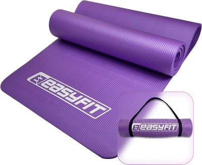Коврик для йоги и фитнеса EasyFit NBR EF-1919-V 10 мм Фиолетовый (56002086)