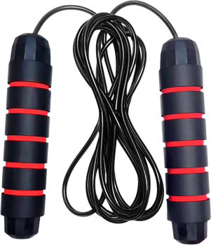 Скакалка скоростная EasyFit EF-1912 288 см Черная (56003343)