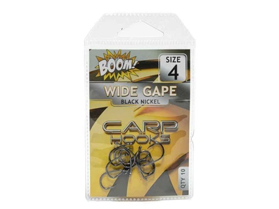 Гачок для мирної риби BOOM Wide Gape №2 (10 шт/уп) (Teflon)