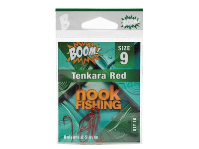 Гачок для мирної риби BOOM Tenkara Red №9 (10 шт/уп) (RED)