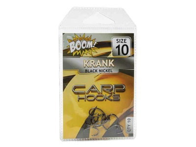Гачок для мирної риби BOOM Krank №10 (10 шт/уп) (Black Nickel)