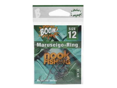 Гачок для мирної риби BOOM Maruseigo-Ring №12 (10 шт/уп) (BN)