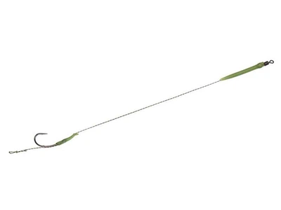 Повідець короповий Fishing ROI (2шт/уп) з конусом та вертлюгом hook 8245B №6 25lb