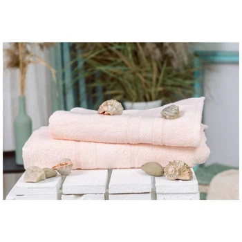 Полотенце MirSon набор банный №5010 SoftNess Peach 50x90, 70x140 (2200003183023) MirSon 2200003183023 1061819