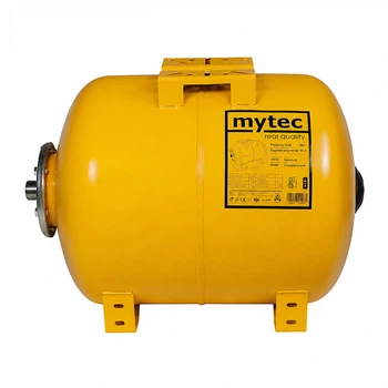 Гідроакумулятор сталевий Mytec 80 л (горизонтальний)