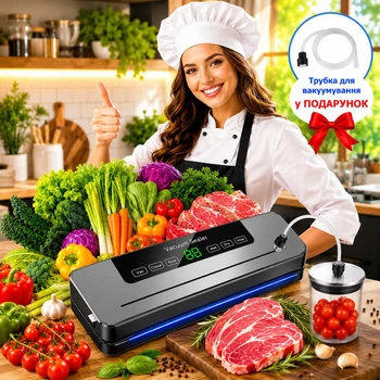 Вакууматор 120W с трубкой для вакуумирования