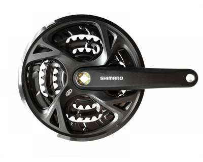 Шатун Shimano Acera FC-M371 44/32/22T 175 мм под квадрат для велосипеда 3×9