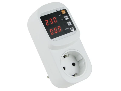 Реле напряжения с контролем тока Lemanso LM6391