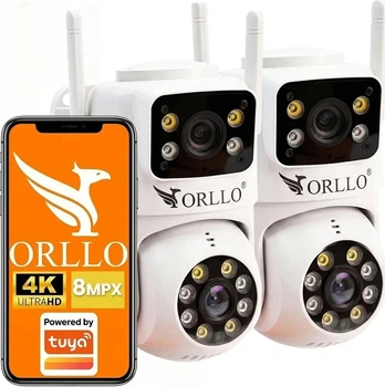 Zestaw kamer IP ORLLO TZ19 DUAL WiFi 4K AI 2 szt. (2X-TZ19)