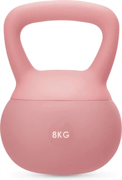 Гиря Gymtek FlexLift Q-42380 м'яка 8 кг Рожева (5905884423806)
