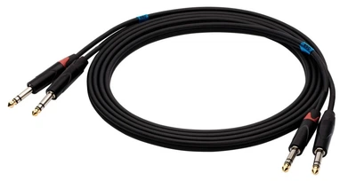 Kabel SSQ JSJS5 2 x jack stereo- 2 x jack stereo 5 m (5907688758863)