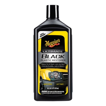 Лосьон для чернения пластика Meguiar's G15816 Ultimate Black Plastic Restorer Lotion, 473 мл