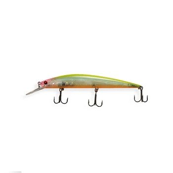 Воблер Минноу Raid Level Minnow Plus 125 мм 14 г 009 Clear Squash
