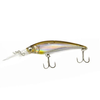 Воблер Level Shad 68MR 68mm 5.6g Повільно вспливаючий 003 Neon Wakasagi