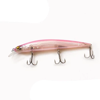 Воблер Мінноу Raid Level Minnow 125 мм 14 г Повільно вспливаючий 014 Skeleton Candy