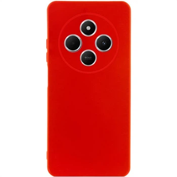 Чохол GETMAN Liquid Silk Full Camera для Xiaomi Redmi 14C / Poco C75 Червоний / Red