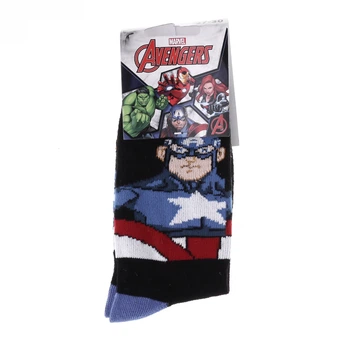 Шкарпетки MARVEL CAPTAIN AMERICA чорні бавовняні 27-30 для хлопчиків