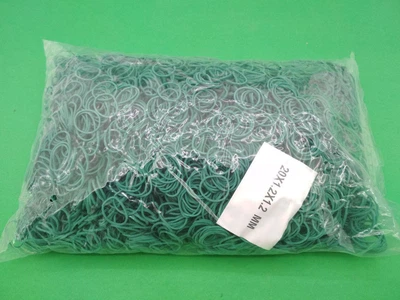 Банковские резинки, Plast, №20, зеленые, 1,2 мм, диаметр 20 мм, 1 кг, для упаковки и вязания зелени
