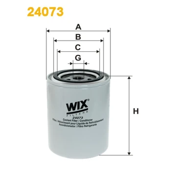 Фильтр системы охлаждения WIX FILTERS 24073