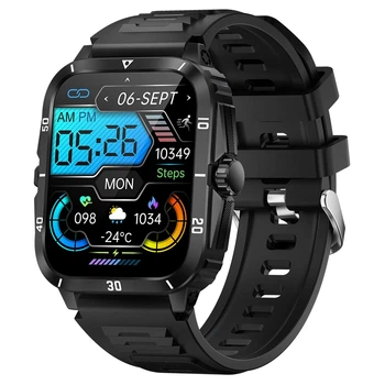 Умные часы Smart Space Pro TFT 48,5х39,9х12,3 мм поликарбонат черный