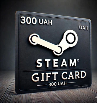 Подарочная карта Steam на 300 украинских гривен только для UAH
