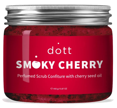 Парфумований скраб-конфітюр з маслом вишневих кісточок Dott Smoky Cherry 450 г
