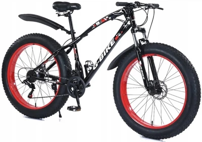 Велосипед Fat Bike Рама Fat Bike 17,5 дюймів 21 передача Колесо 26