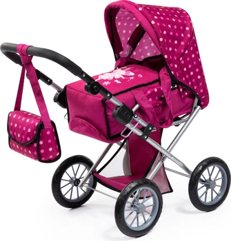 Wózek dla lalki Bayer City Star 70 cm Pink 13667AA (4003336136678)