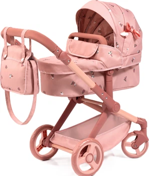 Коляска для ляльок Bayer Design Xeo 2 в 1 Pink (4003336170269)