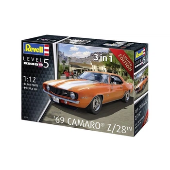 Сборная модель Revell модель автомобиль Chevrolet '69 Camaro® Z/28, уровень 5, 112 (RVL-07727)