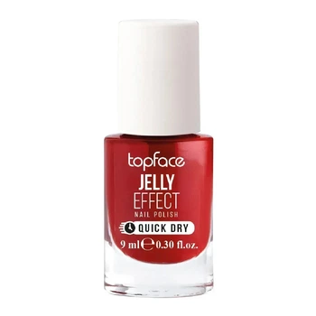 Лак для нігтів Jelly Effect TpoFace PT110 №060 Вишневий, 9 мл