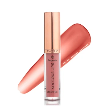 Помада рідка для губ Succous Lips Angelic 3D effect Bogenia BG711 №004 Елегія, 5,2 г
