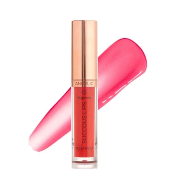 Помада рідка для губ Succous Lips Angelic 3D effect Bogenia BG711 №005 Ввічливість, 5,2 г