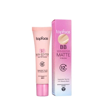 Тональний ВВ крем Skin Editor Matte Finish SPF15 TopFace PT462 №02 Бежево-рожевий, 30 мл