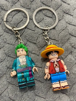 Парні Брелки Anime One Piece Дует Monkey D. Luffy (Монкі Д. Луффі) та Roronoa Zoro (Ророноа Зоро) Аніме