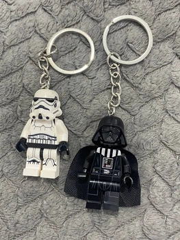 Парные Брелоки Star Wars Darth Vader (Дарт Вейдер) и Stormtrooper (Штурмовик) Брелки Звездные Войны