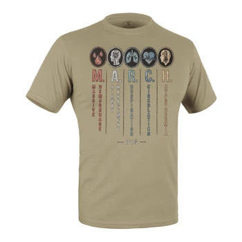 Футболка з малюнком P1G MARCH Tan 499 XL (UA281-29898-TN-MRC)