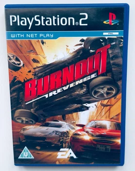 Диск для PlayStation 2 - Burnout Revenge, английская версия, Б/У