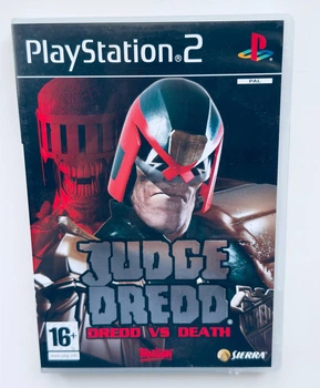 Диск для PlayStation 2 - Judge Dredd Dredd Vs Death, англійська версія, Б/В