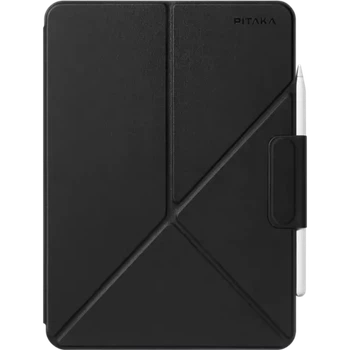 Чехол-подставка Pitaka MagEZ Folio 2 Black (FOL2301) для iPad Air 11” M4 | M3 | M2 (2026 | 2025 | 2024) | iPad Air 10.9” M1 (2022 | 2020)