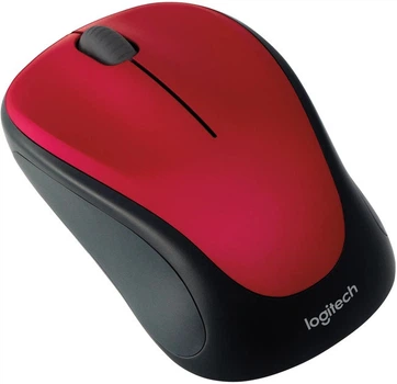 Мышь компьютерная безпроводная Logitech M235 WL Red L910-002496 красная 5231306