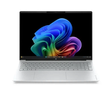 Ноутбук Ноутбук HP OmniBook 5 16-bp0002nwx OLED 16" Ryzen AI 5 430 16ГБ ОПЕРАТИВНА ПАМ'ЯТЬ 512ГБ Диск SSD Win11 Срібний Функції AI